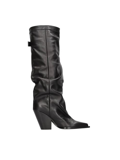 Stivali in pelle ELENA IACHI | E4082NERO